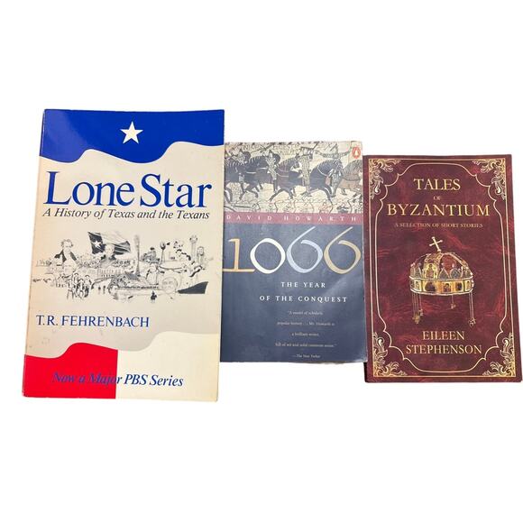 1066 david howarth lone star fehrenbach tales of byzantium history bundle - Picture 1 of 6